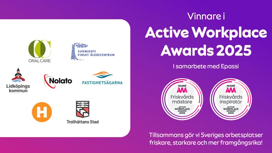 Arbetsgivarna som är bäst på friskvård - de toppar listan.