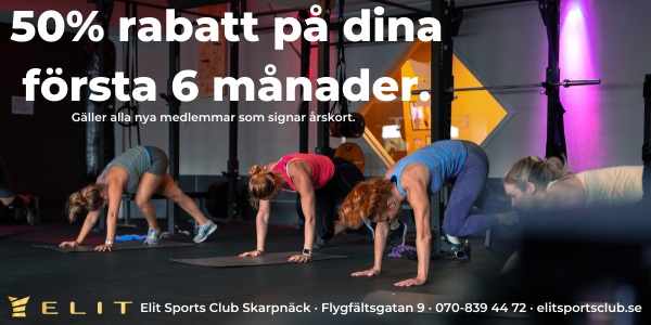 50% rabatt på dina första 6 månader.