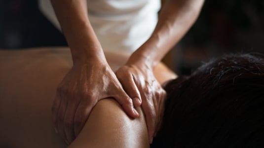 Olika typer av massage med friskvårdsbidraget. 