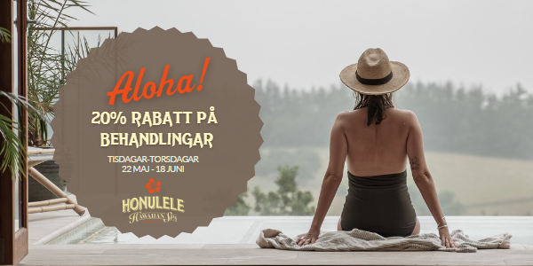 Epassi sommarbanner Honulele Spa 600x300px