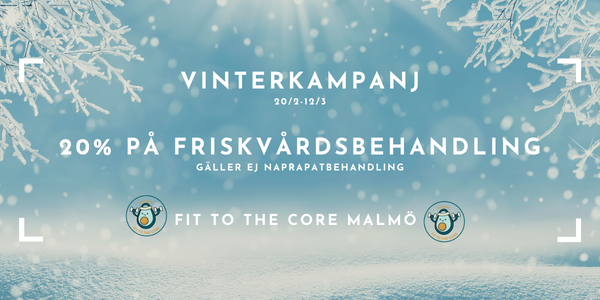 Fit to the Core Vinterkampanj (600 × 300 px)