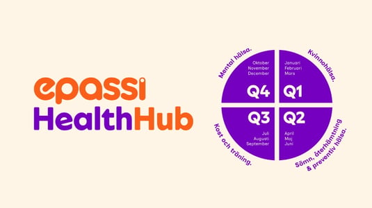 Epassi lanserar Health Hub — hälsoinsatser för välmående arbetsplatser utöver friskvård