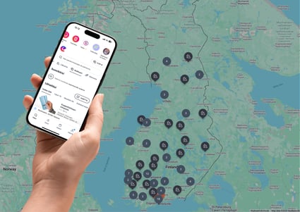 Epassi-etujen suosituimmat käyttöpaikat.