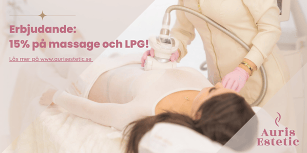 LPG o Massage kampanj 15 %