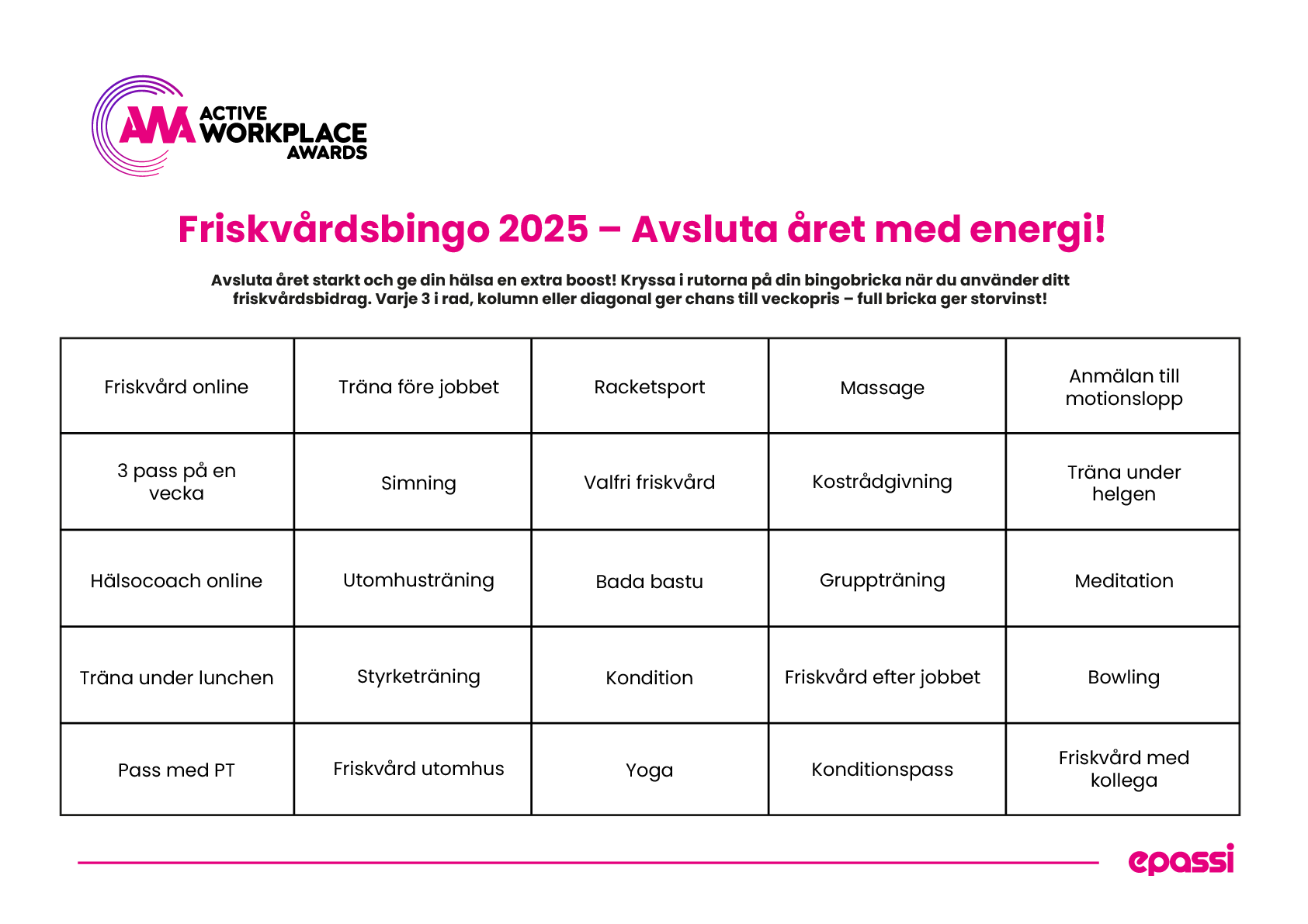 Maxi-bingo