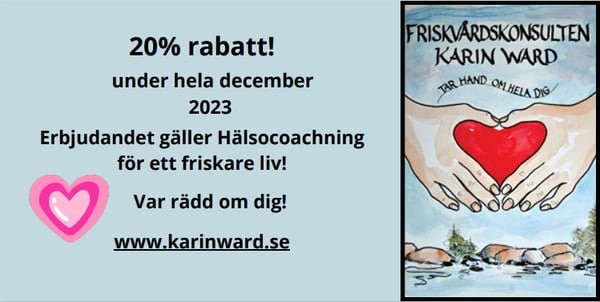 Friskvårdskonsulten Karin Ward