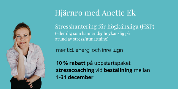 Hjärnro med Anette Ek
