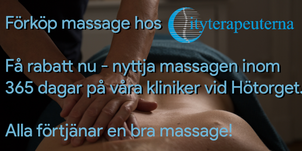 AB Cityterapeuterna - Massage & Naprapati Stockholm. Klippkort