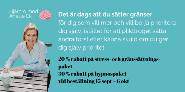 Hjärnro med Anette Ek
