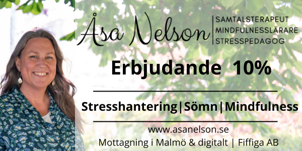 Åsa Nelson Samtalsterapeut