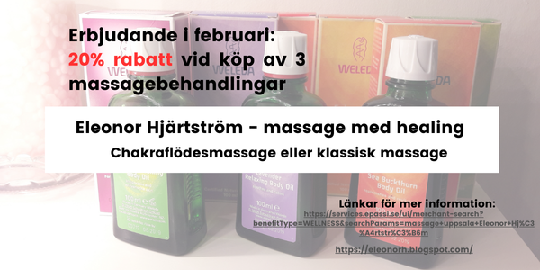 Eleonor Hjärtström- massage med healing