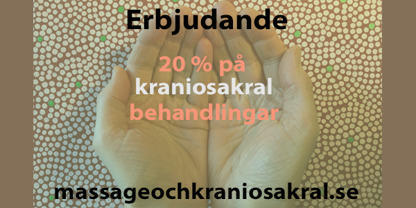 Massage och kraniosakral