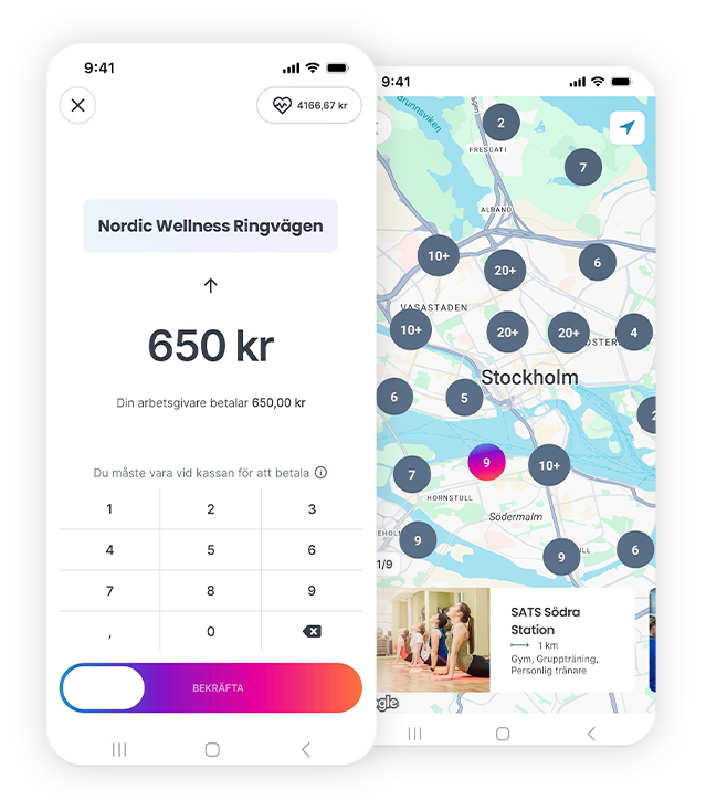 Epassi app friskvård betalning digitalt