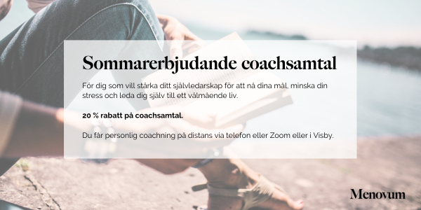 Sommarerbjudande coachsamtal
