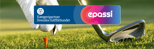 Epassi stöttar Svensk Golf – för andra året i rad.