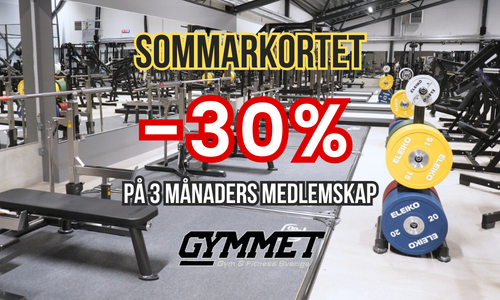 sommarkampanj gymmet 