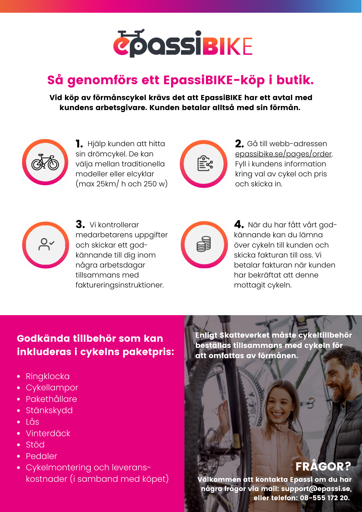 Guide köp i butik EpassiBIKE - Cykelhandlare