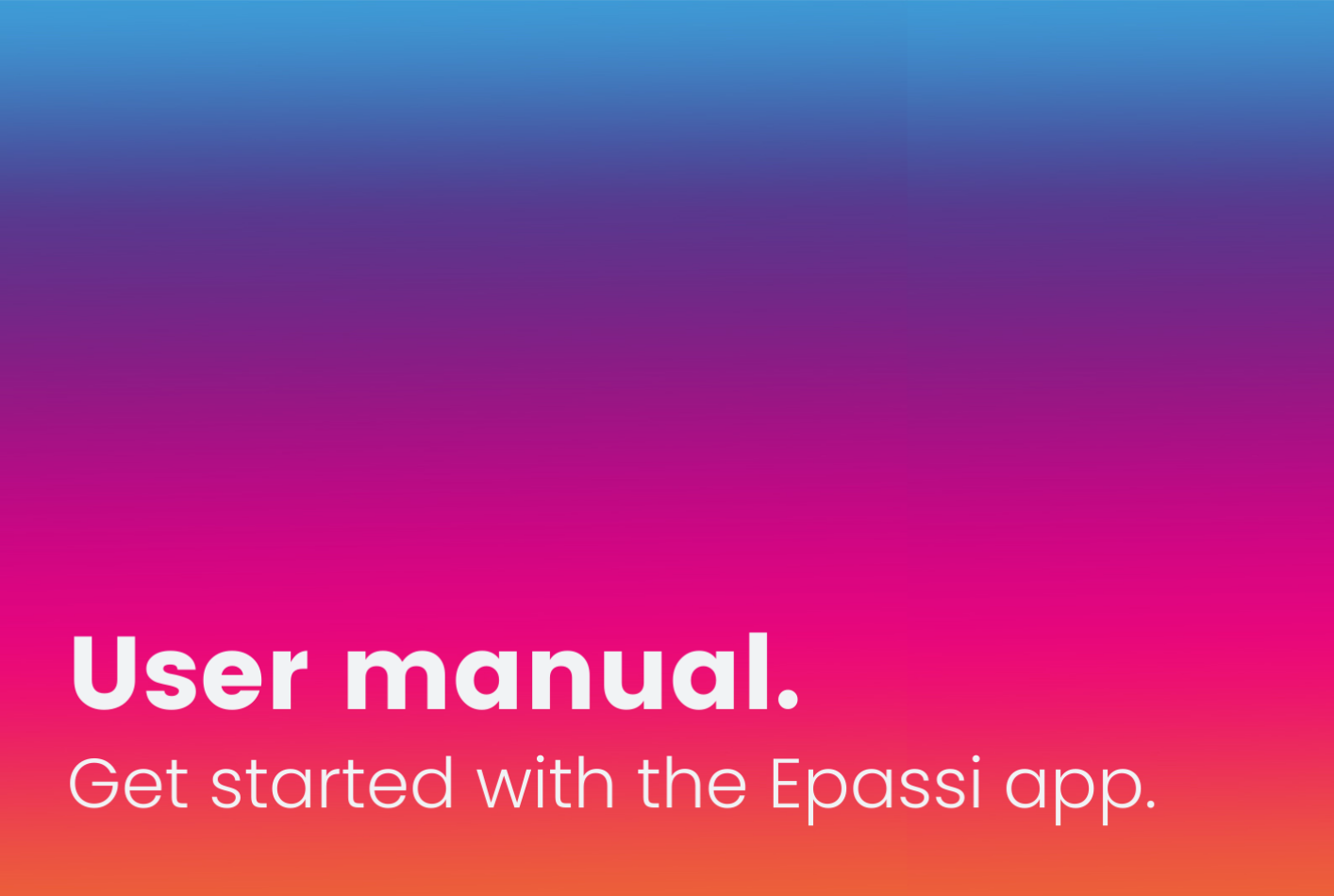 user manual