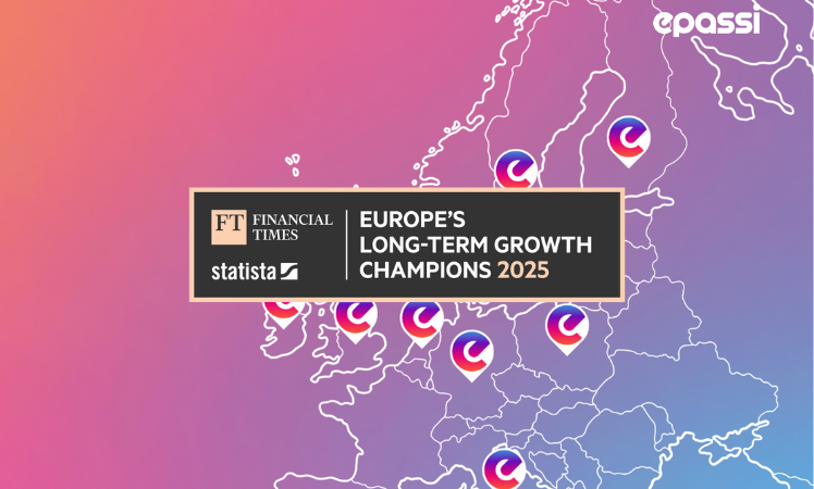 Financial Times erkänner Epassi som ett av Europas främsta tillväxtbolag.