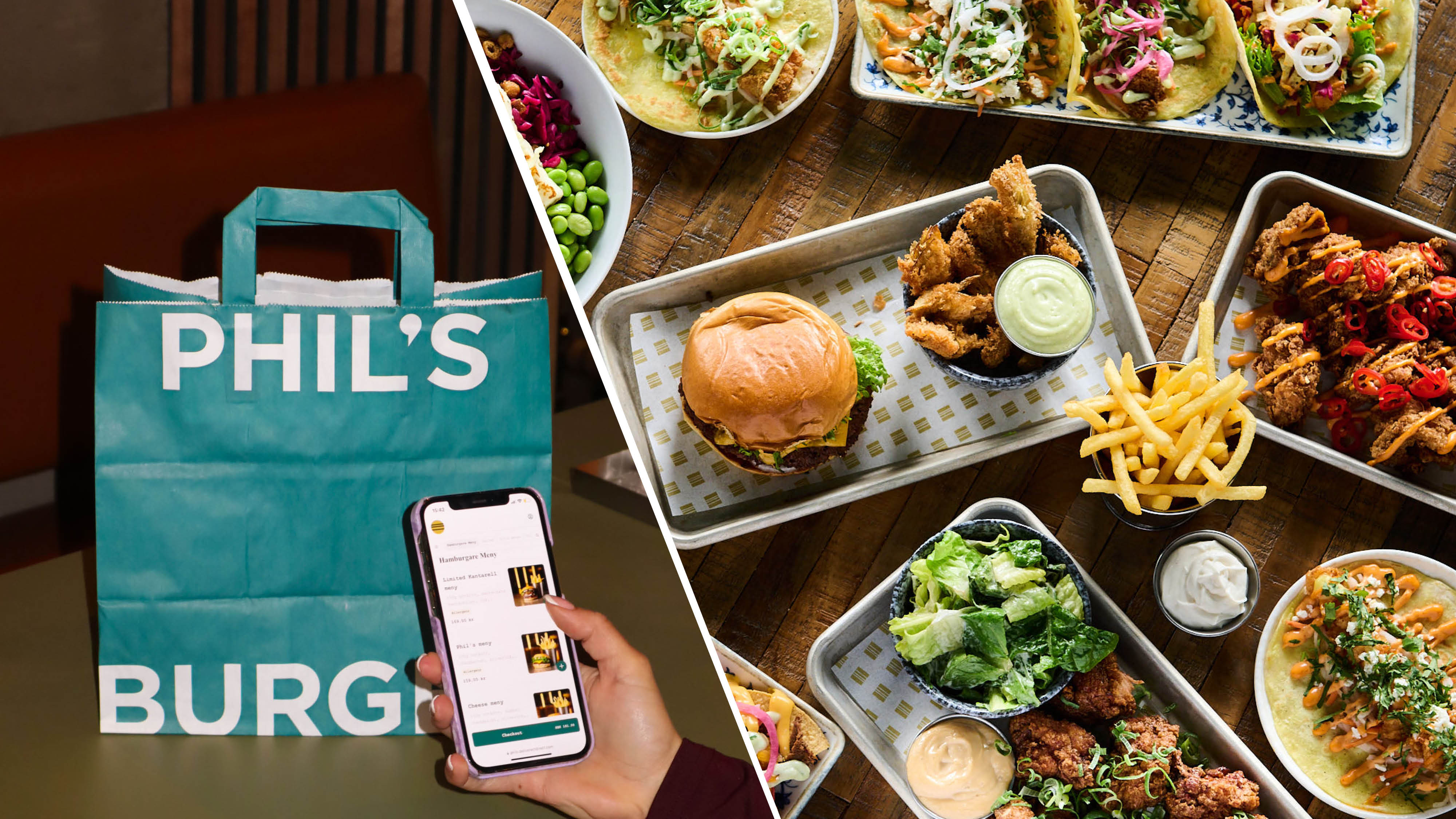 Phils - 15% rabatt i restaurangen eller 49 kr rabatt på leverans