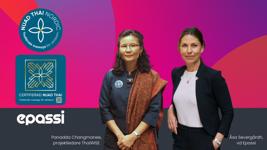 Epassi återaktiverar thaimassagesalonger genom partnerskap med ThaiWISE Nuad Thai Nordic.